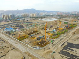 蘭州恒大山水城項(xiàng)目D、E地塊土石方工程施工